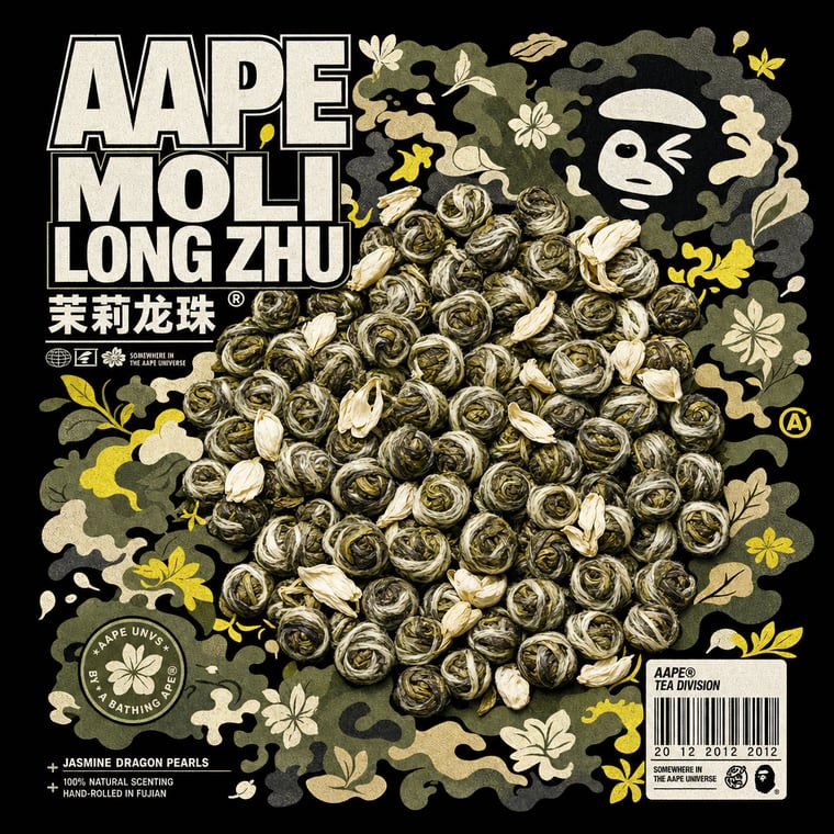 The design — Mòlì Lǒng Zhú