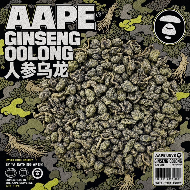 The design — Ginseng Oolong
