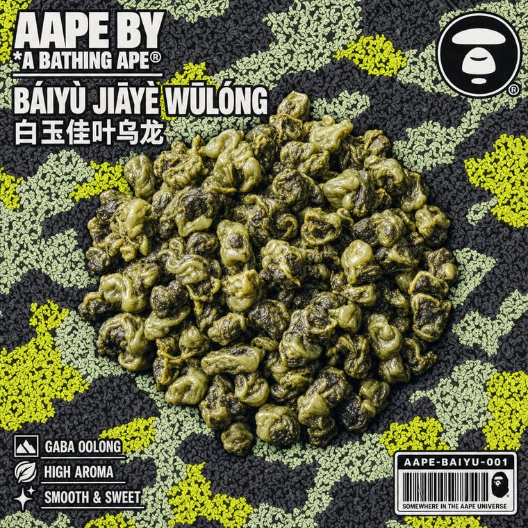 The design — White Jade GABA Oolong