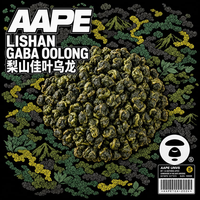 The design — Lishan GABA Oolong