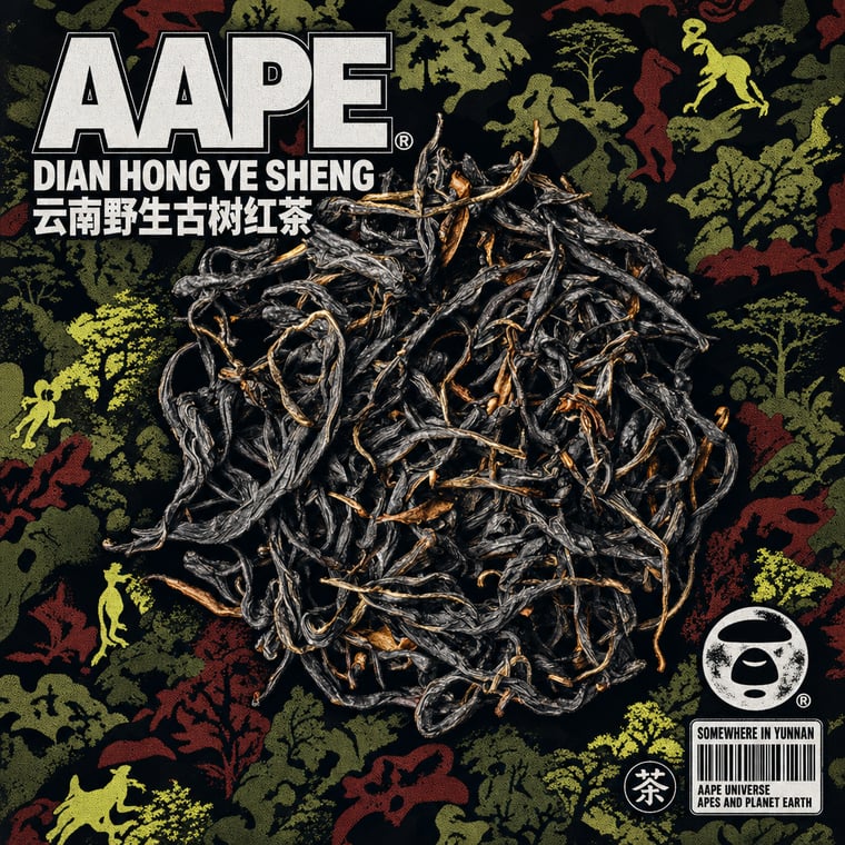 The design — Diān Hóng Yě Shēng