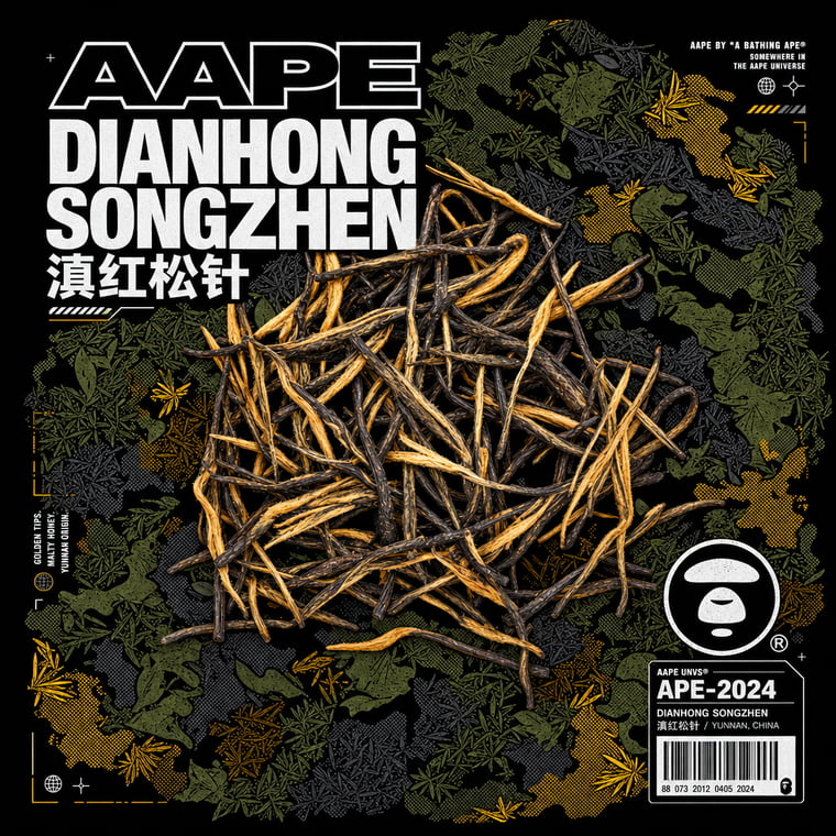 The design — Diān Hóng Sòng Zhèn
